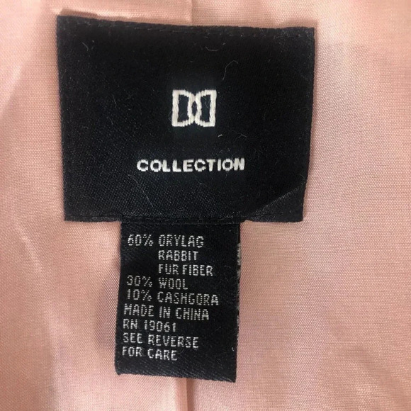 DD Collection Doncaster Rabbit Hair Cashmere Blend Pink Skirt Suit 12 - Picture 4 of 14